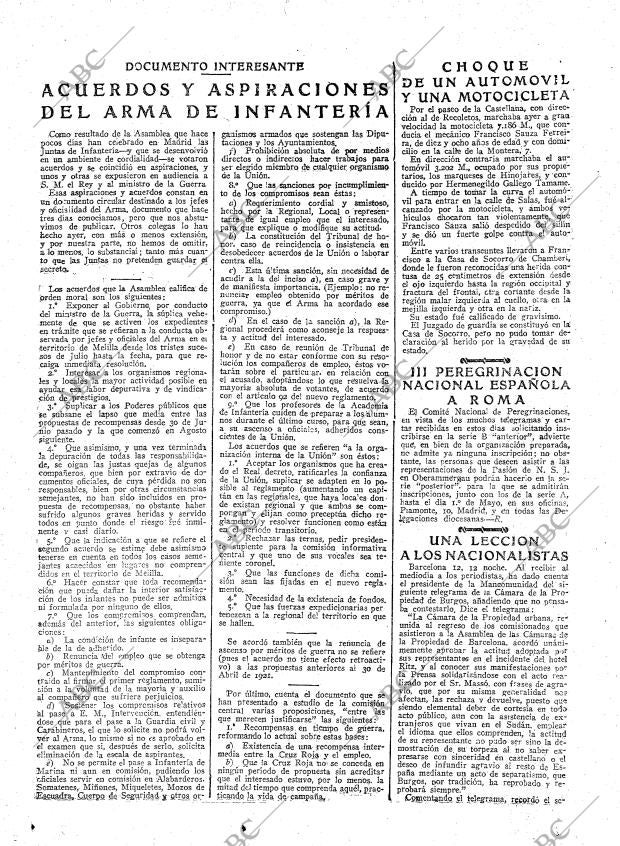 ABC MADRID 13-04-1922 página 13