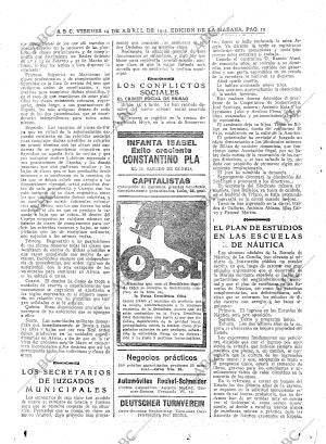 ABC MADRID 14-04-1922 página 12