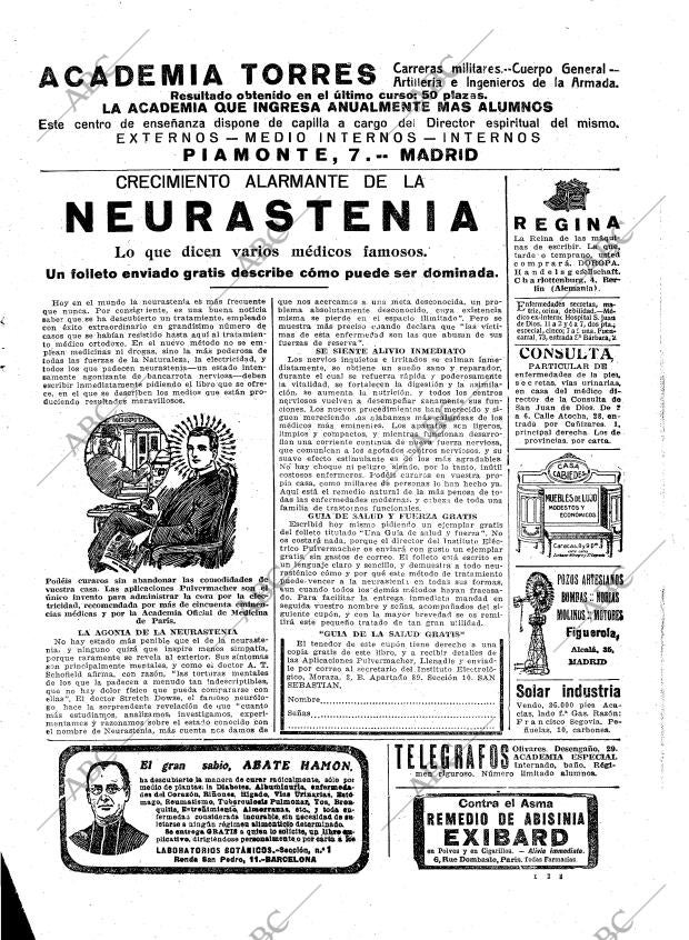 ABC MADRID 14-04-1922 página 23