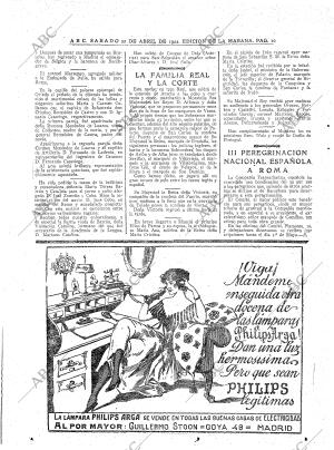 ABC MADRID 22-04-1922 página 10