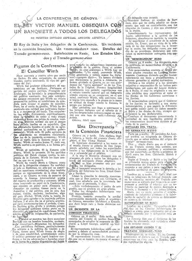 ABC MADRID 23-04-1922 página 21