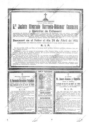 ABC MADRID 23-04-1922 página 40