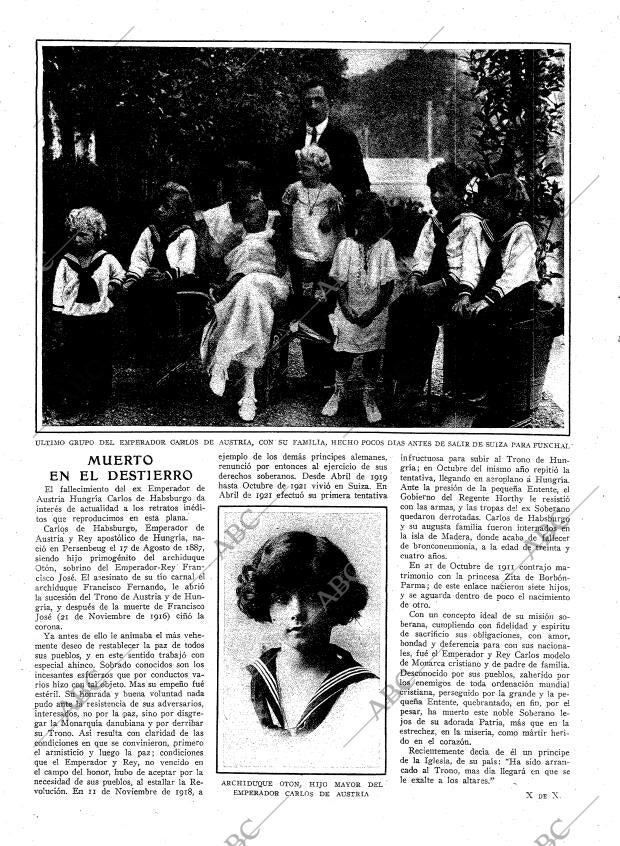 ABC MADRID 23-04-1922 página 6