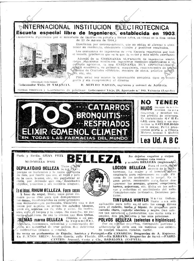 BLANCO Y NEGRO MADRID 23-04-1922 página 2