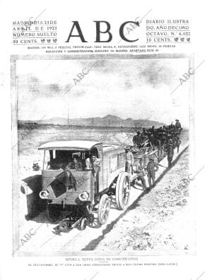 ABC MADRID 25-04-1922