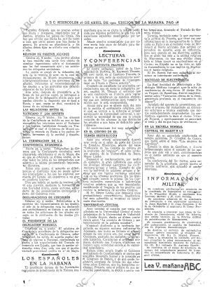 ABC MADRID 26-04-1922 página 16