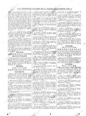 ABC MADRID 26-04-1922 página 20