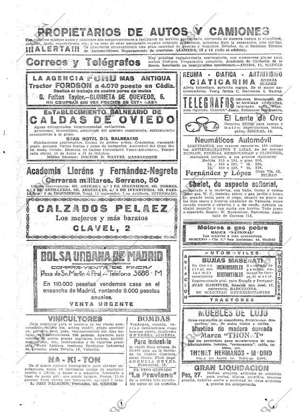 ABC MADRID 26-04-1922 página 29