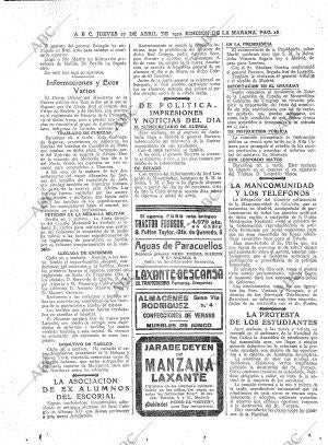 ABC MADRID 27-04-1922 página 16
