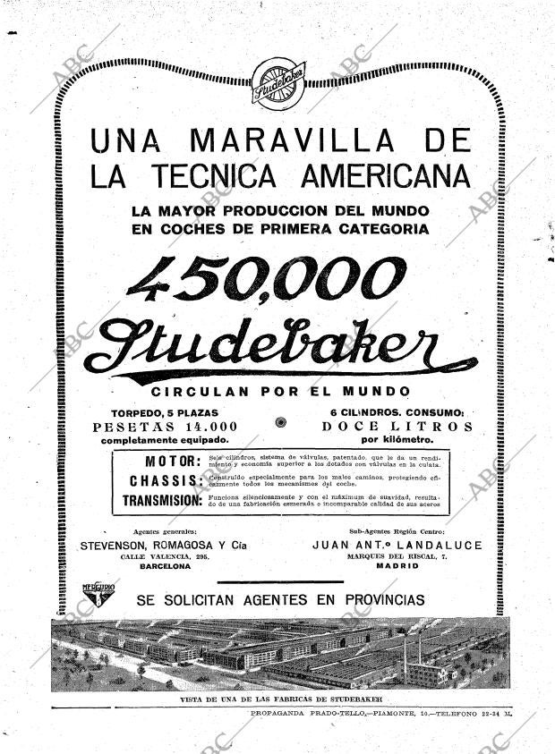 ABC MADRID 27-04-1922 página 2