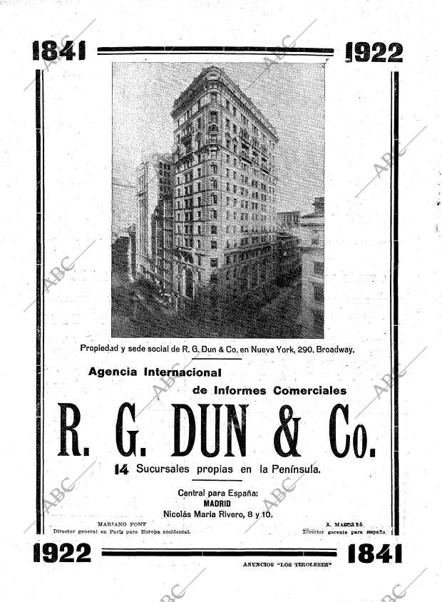ABC MADRID 27-04-1922 página 32
