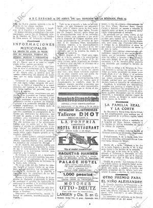 ABC MADRID 29-04-1922 página 14