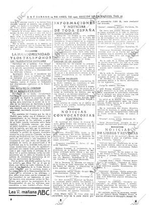 ABC MADRID 29-04-1922 página 21