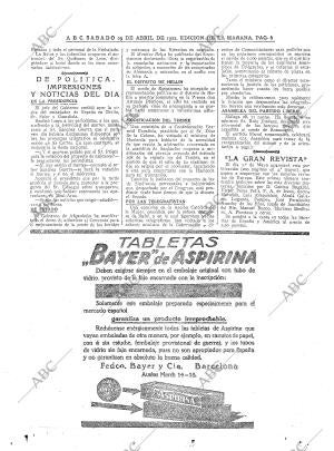 ABC MADRID 29-04-1922 página 8