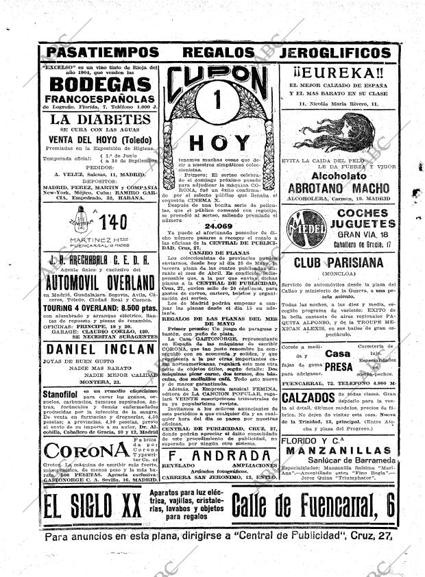 ABC MADRID 05-05-1922 página 2