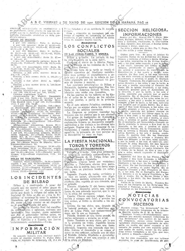 ABC MADRID 05-05-1922 página 21