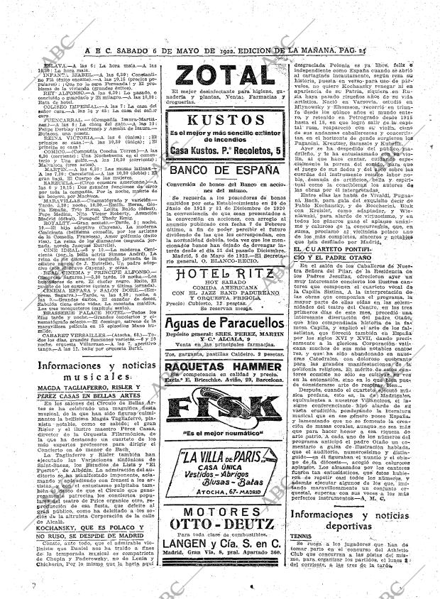 ABC MADRID 06-05-1922 página 24