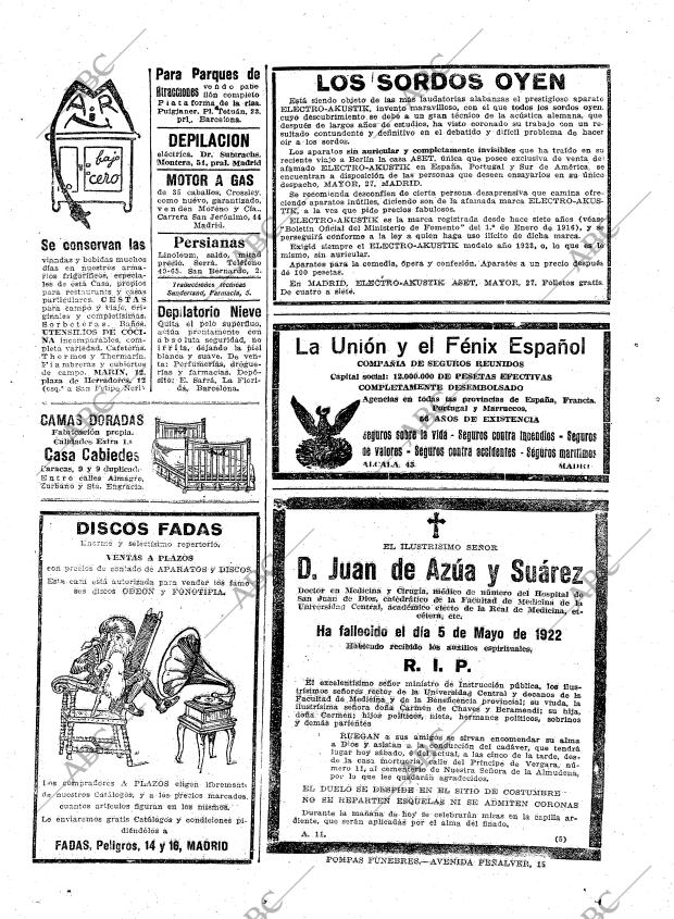 ABC MADRID 06-05-1922 página 27