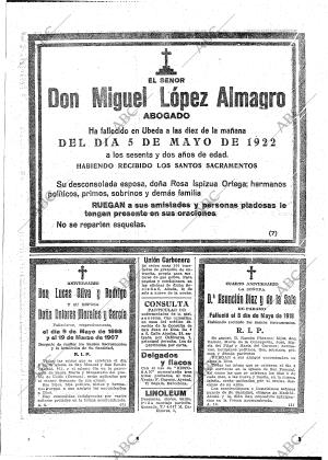 ABC MADRID 07-05-1922 página 37