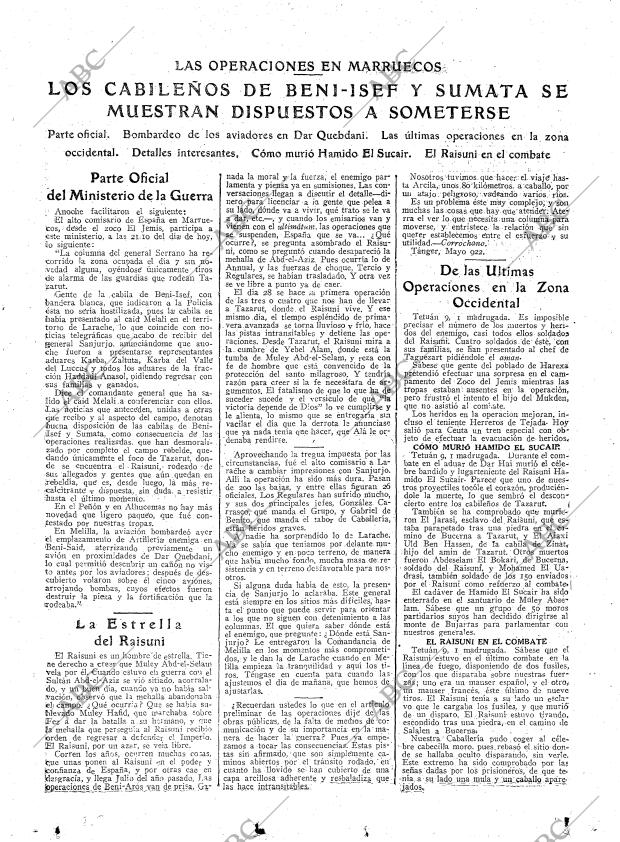 ABC MADRID 10-05-1922 página 7