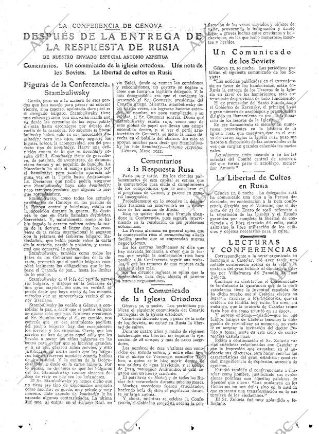 ABC MADRID 13-05-1922 página 19