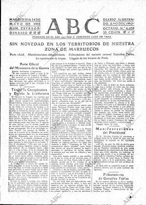 ABC MADRID 14-05-1922 página 17