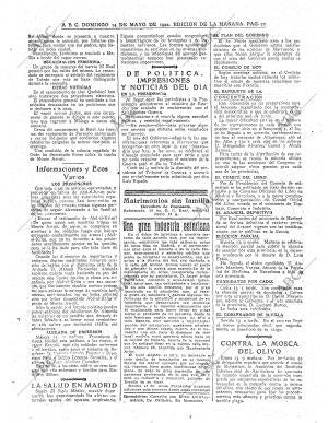 ABC MADRID 14-05-1922 página 22