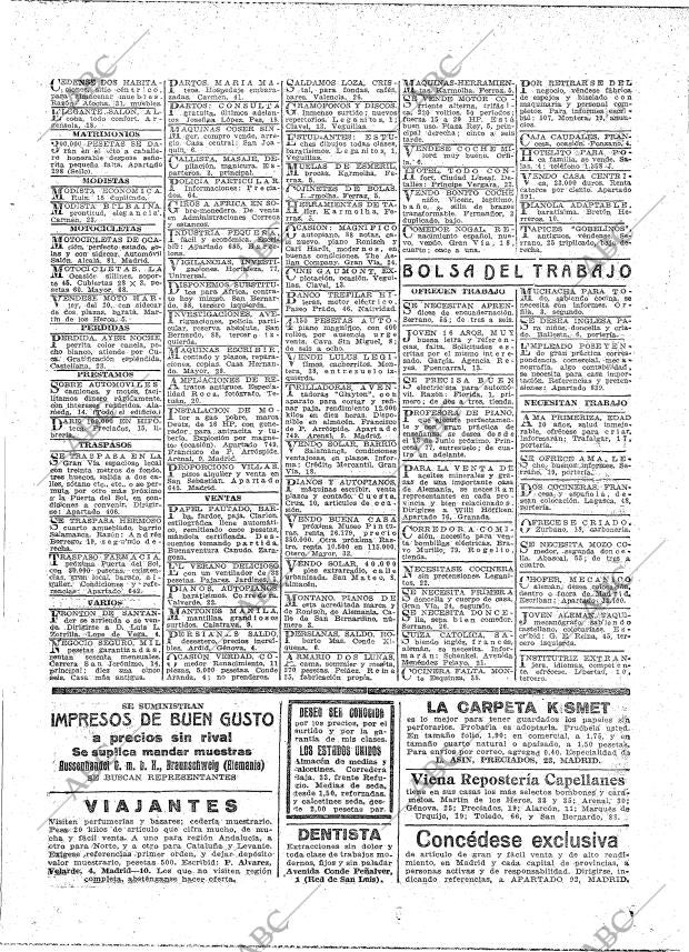 ABC MADRID 14-05-1922 página 40