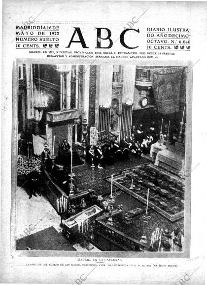 ABC MADRID 16-05-1922