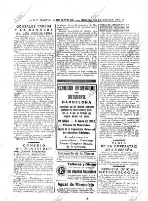 ABC MADRID 16-05-1922 página 12