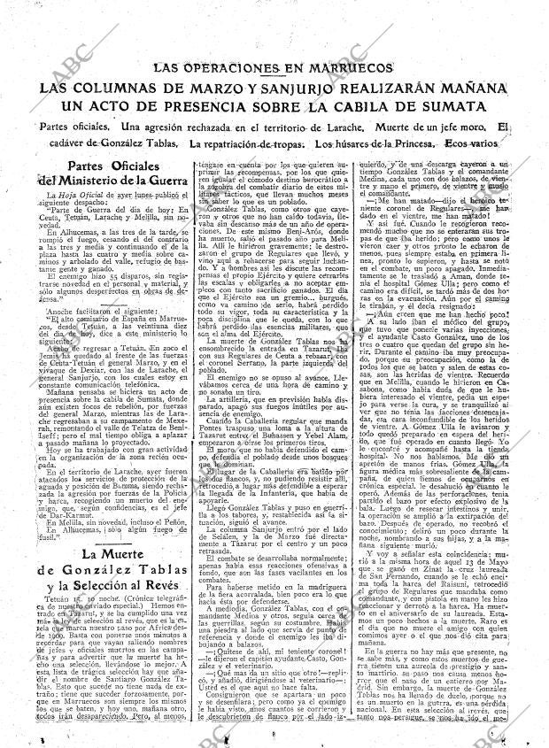 ABC MADRID 16-05-1922 página 7