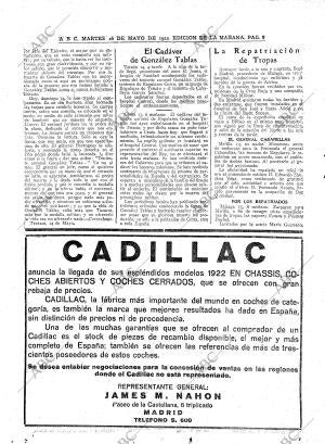 ABC MADRID 16-05-1922 página 8