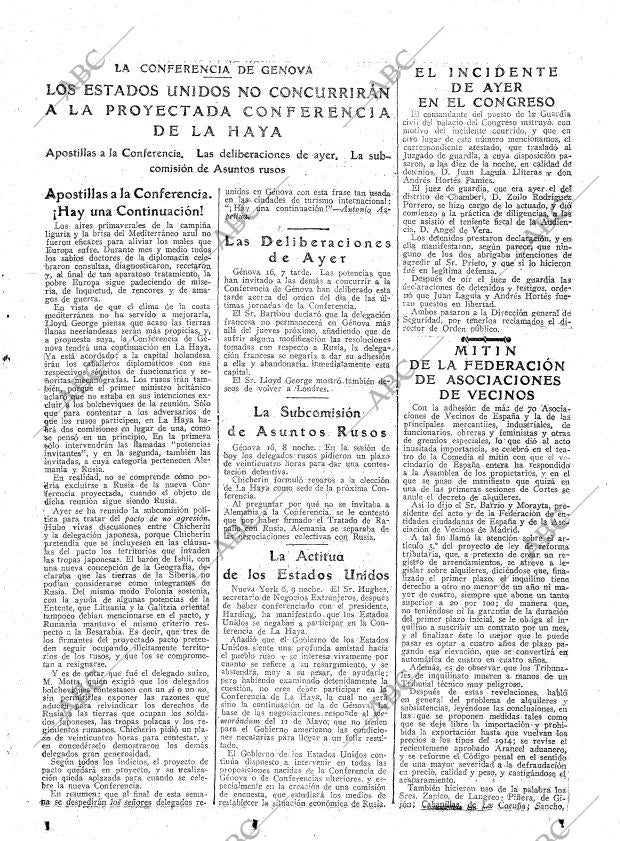 ABC MADRID 17-05-1922 página 19