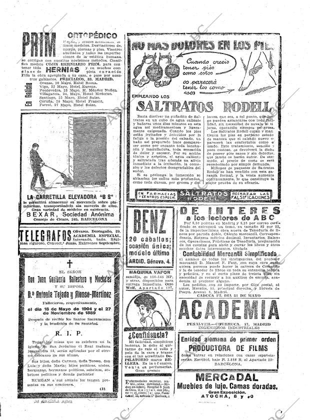 ABC MADRID 17-05-1922 página 29