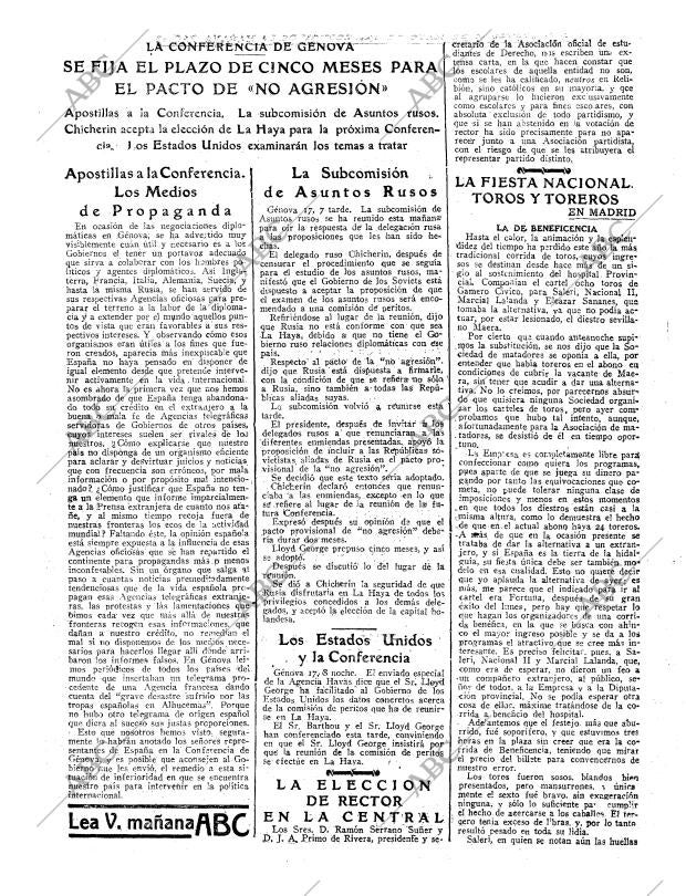 ABC MADRID 18-05-1922 página 19