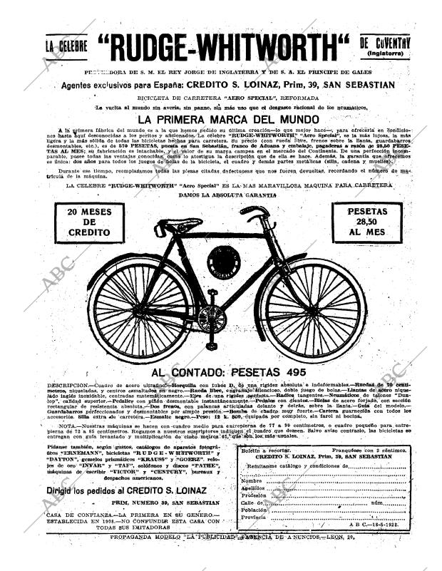 ABC MADRID 18-05-1922 página 27