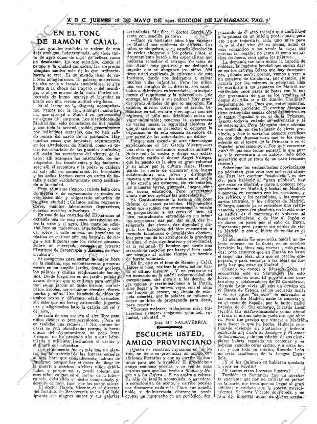 ABC MADRID 18-05-1922 página 7
