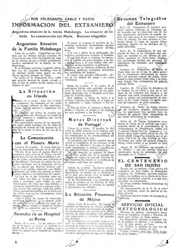 ABC MADRID 19-05-1922 página 19