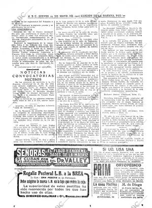 ABC MADRID 25-05-1922 página 20