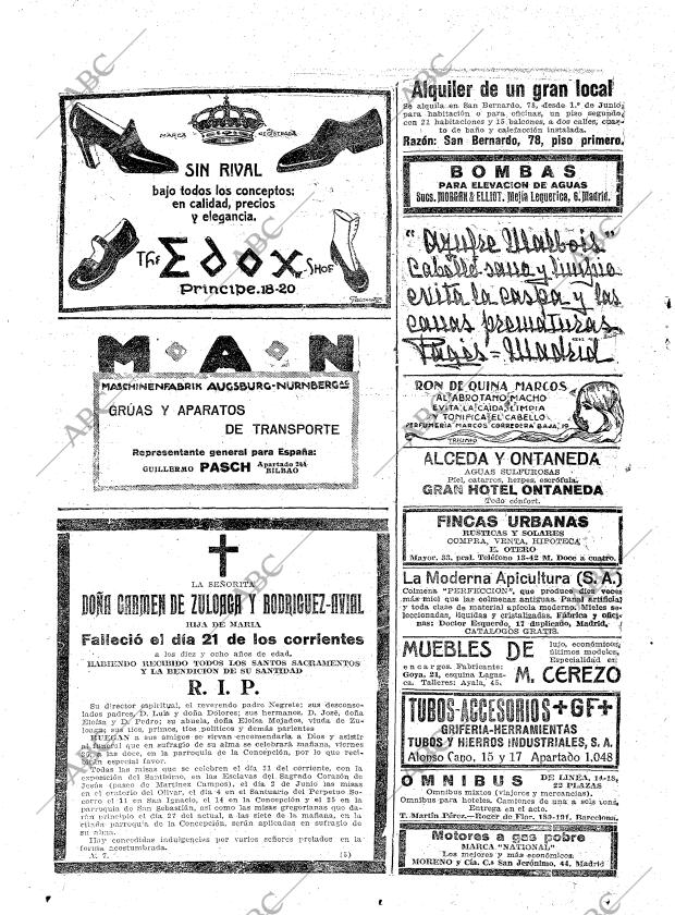 ABC MADRID 25-05-1922 página 26