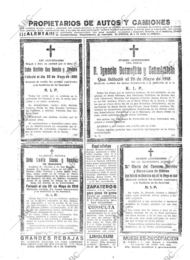 ABC MADRID 25-05-1922 página 28