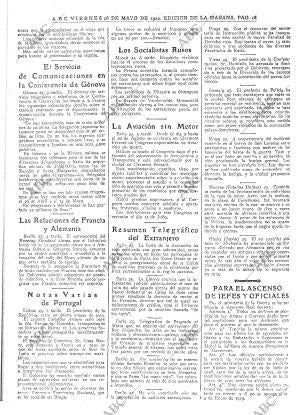 ABC MADRID 26-05-1922 página 20