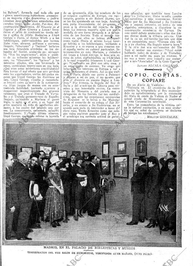 ABC MADRID 26-05-1922 página 29