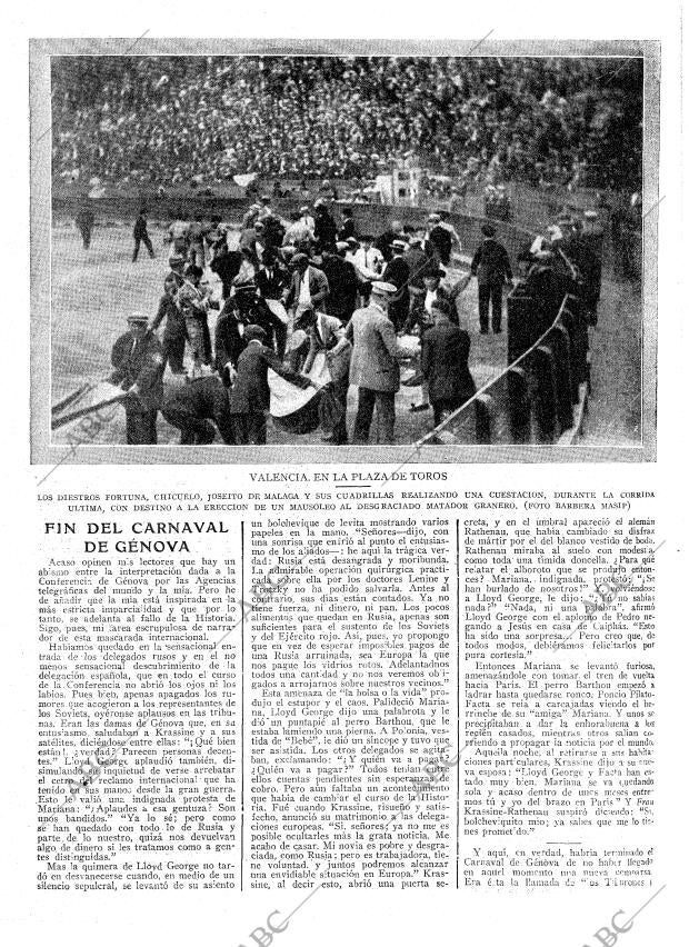 ABC MADRID 26-05-1922 página 4