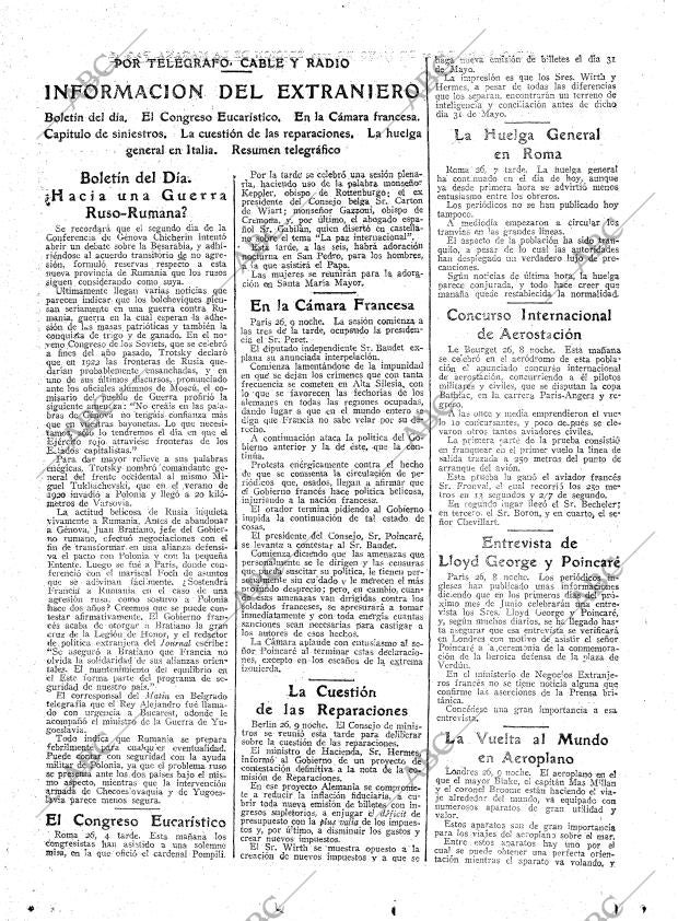 ABC MADRID 27-05-1922 página 17