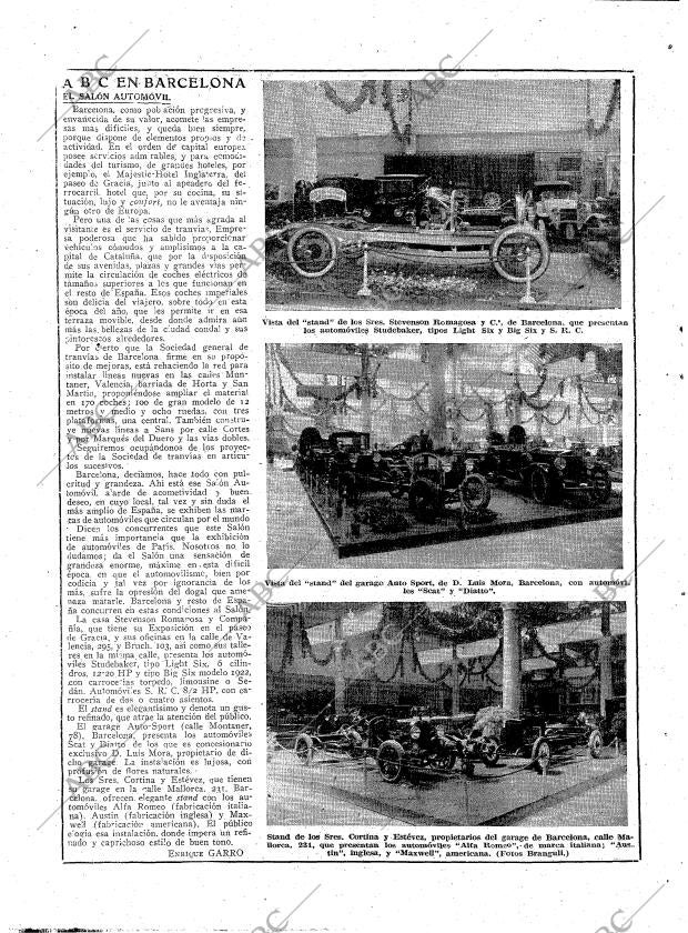 ABC MADRID 27-05-1922 página 6