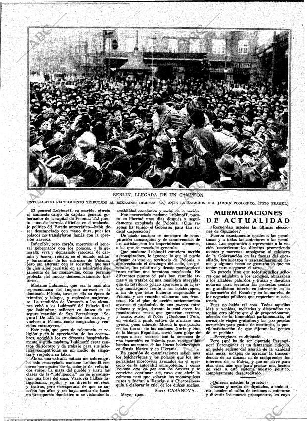 ABC MADRID 28-05-1922 página 4