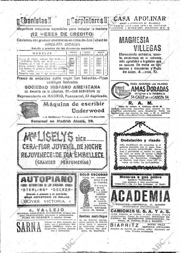 ABC MADRID 28-05-1922 página 40