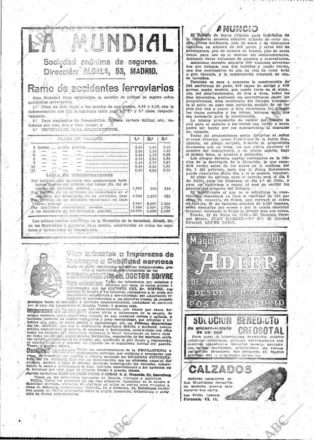 ABC MADRID 28-05-1922 página 41