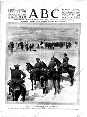 ABC MADRID 30-05-1922 página 1